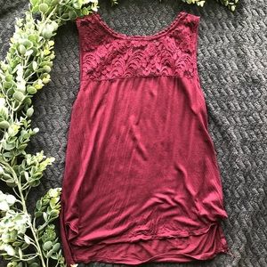 CUTE SUMMER TOP WITH LACE